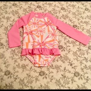 Osh Kosh long sleeve swimsuit